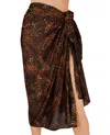 Miraclesuit Show Me Some Skin Pareo In Brown In Brown