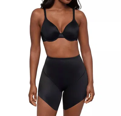 Miraclesuit Show Stopper Slanted Hem Shaping Short In Black In Multi