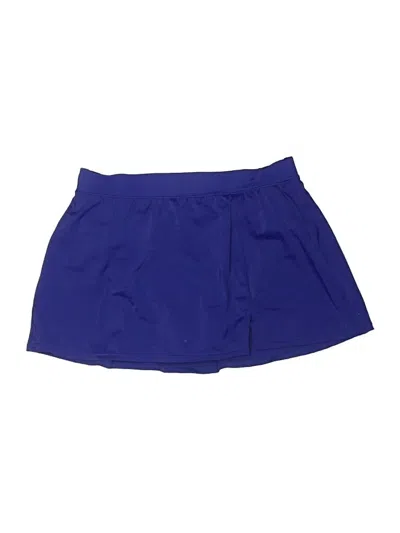 Pre-owned Miraclesuit Skort In Blue