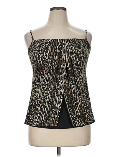 Pre-owned Miraclesuit Sleeveless Blouse In Black