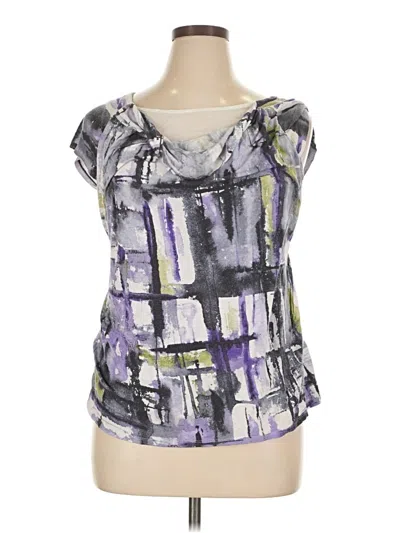 Pre-owned Miraclesuit Sleeveless T-shirt In Purple
