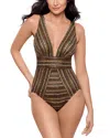 Miraclesuit Sparkle Sands Odyssey One Piece Swimsuit In Multi