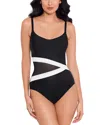 Miraclesuit Spectra Lyra Swimsuit In Black