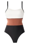 Miraclesuit Spectra Trifecta Underwire One-piece In Blue/black