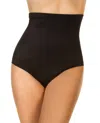 Miraclesuit Super High Waist Brief Bottom In Black In Black