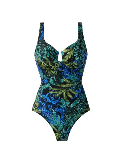 Miraclesuit Swim Women's Gasparilla Escape Floral Swimsuit In Multi