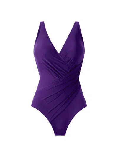 Miraclesuit Swim Women's Oceanus One-piece In Purple