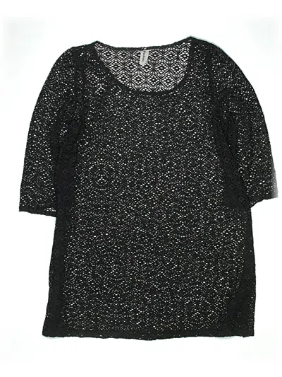 Pre-owned Miraclesuit Swimsuit Cover Up In Black