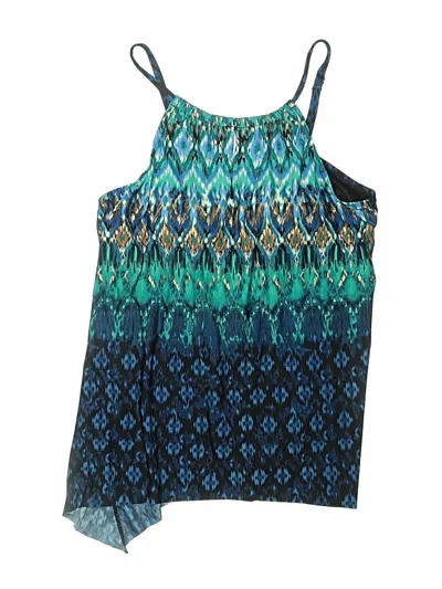 Pre-owned Miraclesuit Swimsuit Cover Up In Blue