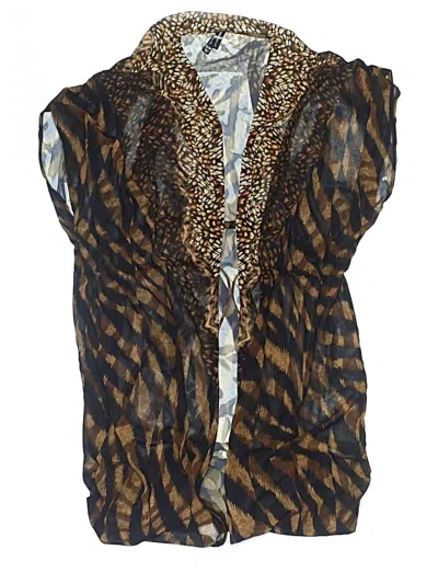 Pre-owned Miraclesuit Swimsuit Cover Up In Brown