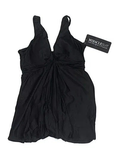 Miraclesuit Swimsuit Top Black Swimwear