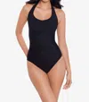 Miraclesuit Rock Solid Utopia Underwire One-piece In Black