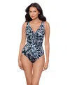 Miraclesuit Women's Adorn Bella Tummy Control One-piece Swimsuit In Multi