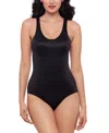 Miraclesuit Back Wrap Posture Support Extra Firm Camisole 2433 In Black