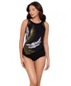 Miraclesuit Women's Boca Grande Ursula Underwire Tankini Top In Multi
