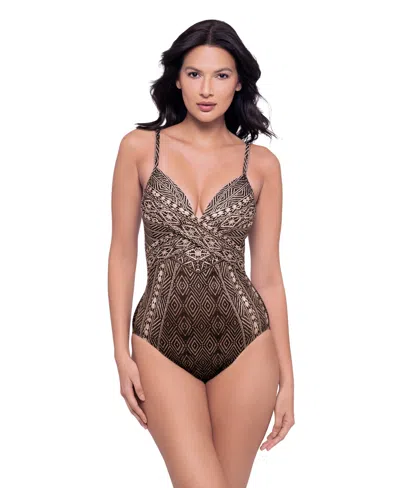 Miraclesuit Women's Captivate Tummy Control Underwire One-piece Swimsuit In Lavrian