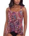 Miraclesuit Dynasty Dazzle Underwire Tankini Top In Dynasty