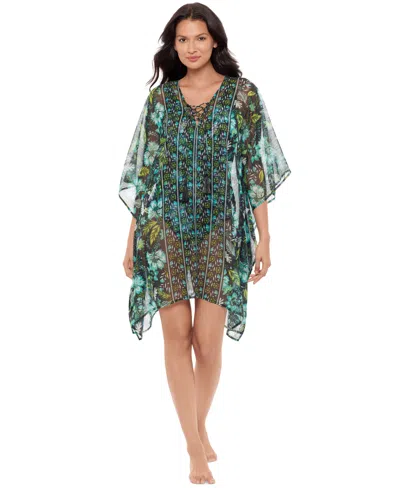 Miraclesuit Women's Florica Cover-up Caftan In Multi