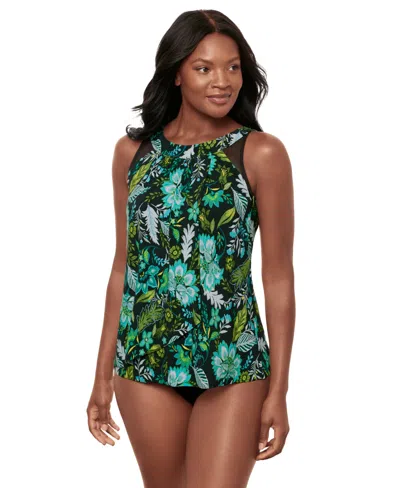 MIRACLESUIT WOMEN'S FLORICA URSULA UNDERWIRE TANKINI TOP