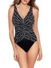 MIRACLESUIT WOMEN'S LINKED IN CHARMER ONE PIECE SWIMSUIT