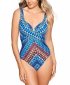Miraclesuit Nepali Escape Crisscross Underwire One-piece Swimsuit In Nepali