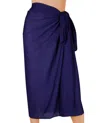 Miraclesuit Women's Pareo Sarong In Purple In Blue