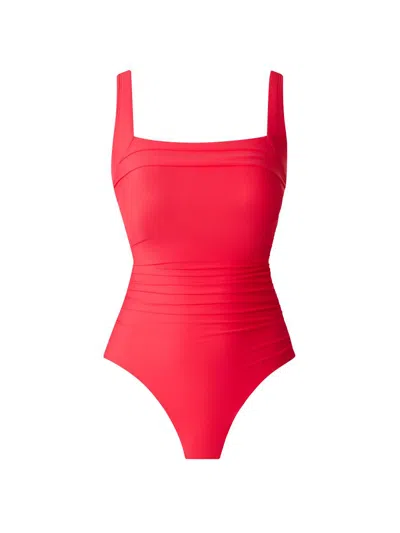 Miraclesuit Women's Rock Solid Polaris One-piece Swimsuit In Red