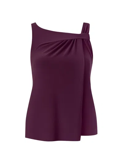 Miraclesuit ® Rock Solid Atria Tankini Top In Purple