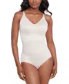 Miraclesuit Women's Comfy Curves Firm Control Wireless Bodybriefer 2510 In Warm Beige