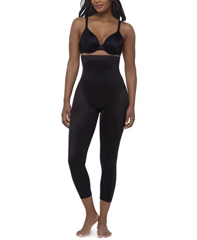 Miraclesuit Women's Show Stopper High-wait Shaping Capri Leggings In Black