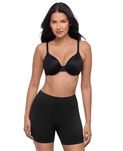 Miraclesuit Women's Show Stopper Mid-thigh Padded Shaping Shorts In Black