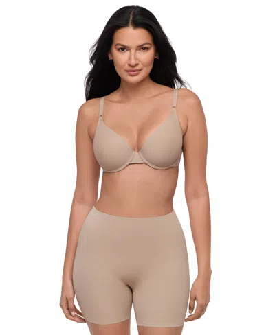 Miraclesuit Women's Show Stopper Mid-thigh Padded Shaping Shorts In Gold