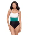 Miraclesuit Spectra Trifecta One Piece Swimsuit In Multi
