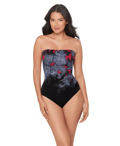 Miraclesuit Women's Steel Magnolias Avanti Underwire One-piece Swimsuit In Multi