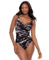 Miraclesuit Tempest Escape One-piece Swimsuit In Tempest