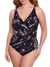 Miraclesuit Women's Tempest Oceanus Ddd-cup One-piece Swimsuit In Multi