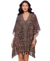 Miraclesuit Topkapi Printed Lace Up Caftan In Topkapi