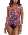 MIRACLESUIT WOMENS DYNASTY DAZZLE TANKINI TOP BOTTOMS
