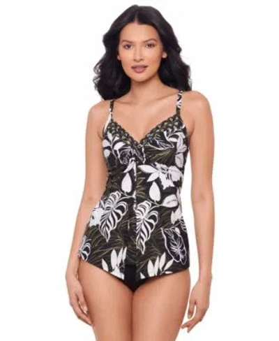 Miraclesuit Women's Elle Dorado Love Knot Underwired Tankini Top