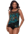 Miraclesuit Women's Flor De Mare Mirage Underwired Tankini Top In Flor De Mare
