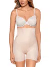 Miraclesuit Women's Extra-firm Tummy Tuck Waistline Bike Shorts 2414 In Beige