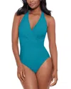 Miraclesuit Wrapsody One-piece Swimsuit In Multi