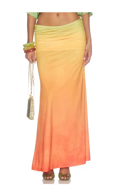 Mirae Sunset Skirt In Multi