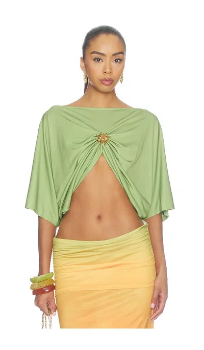 Mirae Sunset Top In Green