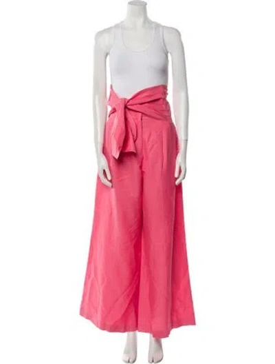 Pre-owned Mirae Wide Leg Pants In Pink