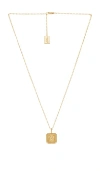 Miranda Frye Alpha Necklace In Gold
