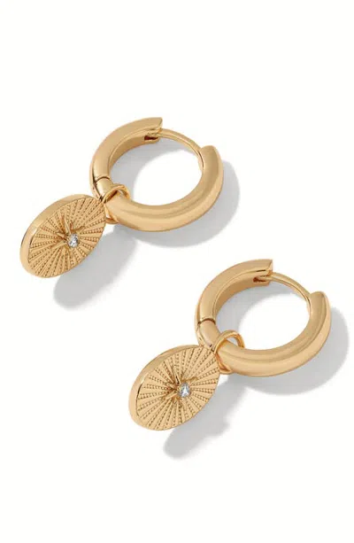 Miranda Frye Amanda Huggie Earrings In Gold