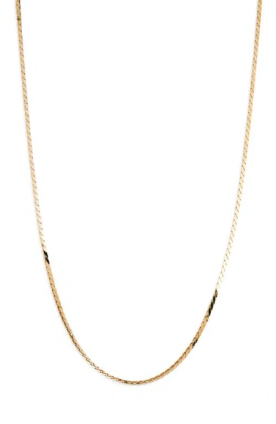 Miranda Frye Bowie Chain Necklace In Gold