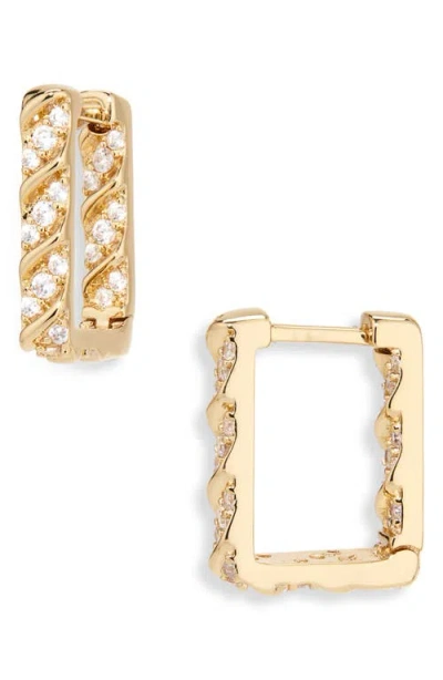 Miranda Frye Brynn Huggie Hoop Earrings In Gold