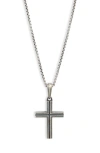 Miranda Frye Cross Pendant Necklace In Silver